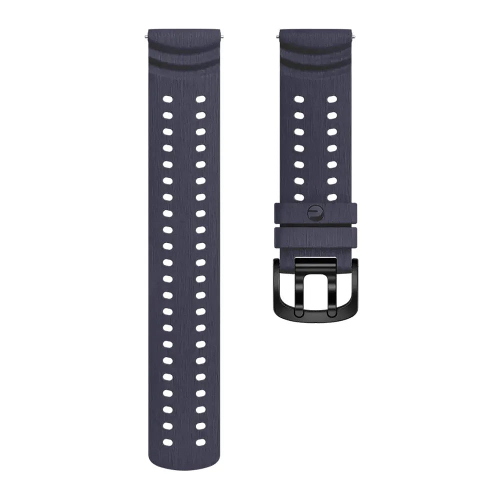 Polar Grit X Pro Silicone Grain Strap (Dark Blue)