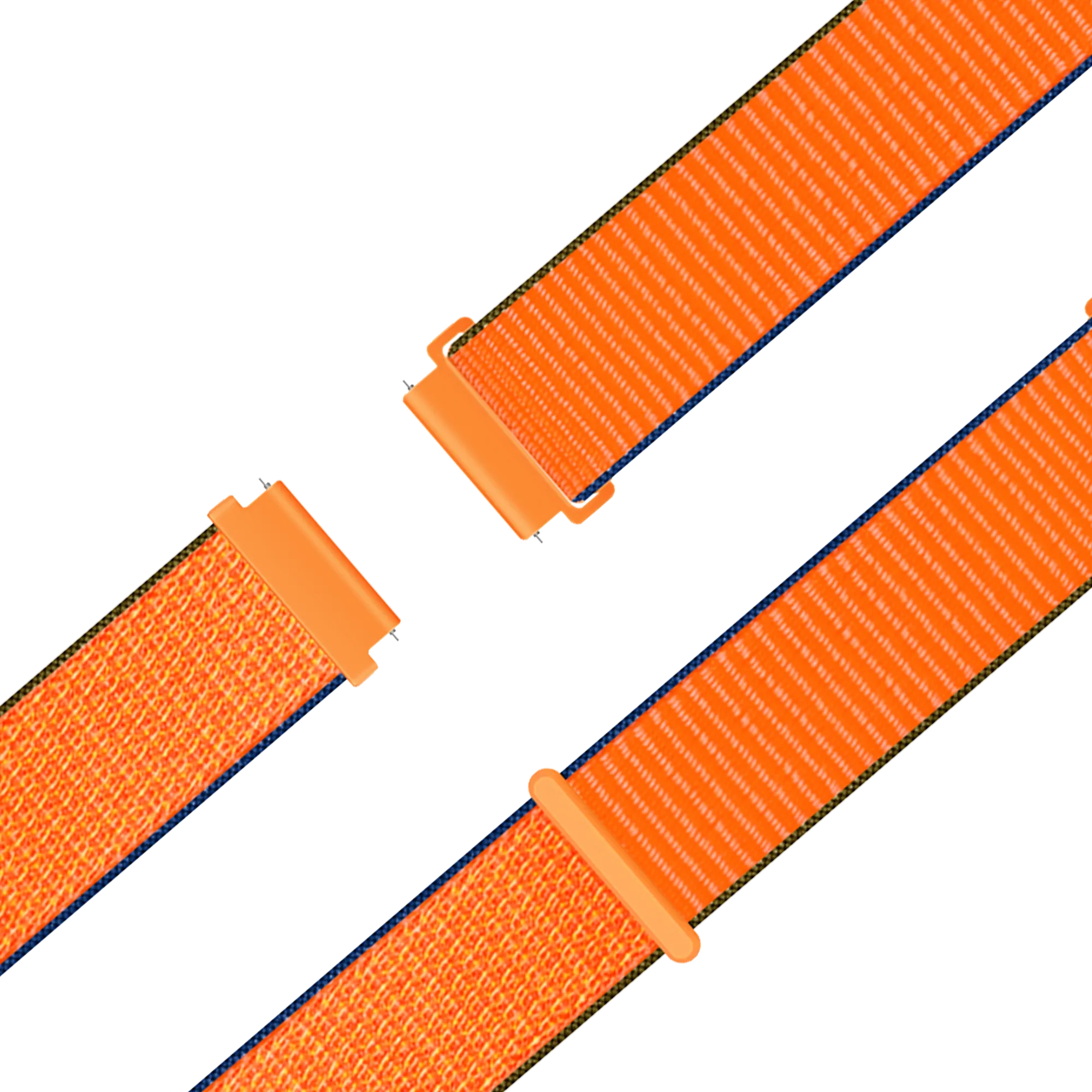 Bandz Garmin Forerunner 255s Nylon Loop Strap (Kumquat)