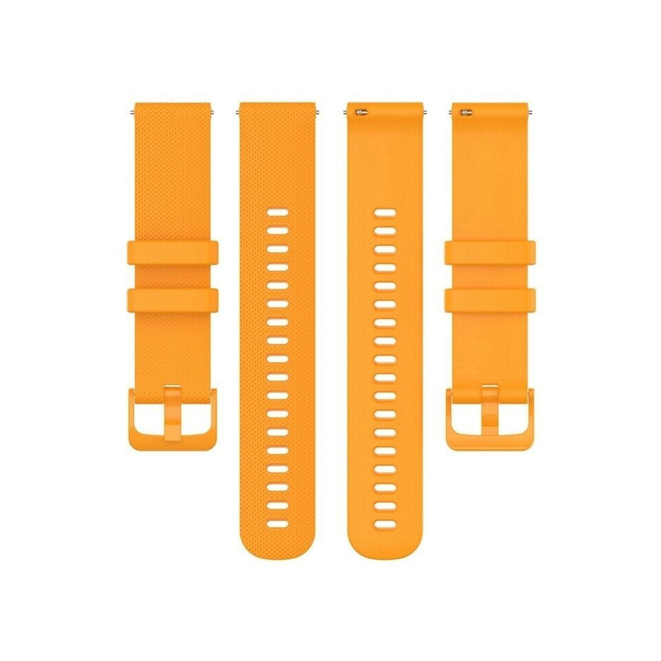 Amazfit GTS 3 Premium Silicone Strap (Orange)