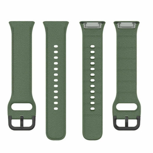 oppo-watch-free-silikonarmband-dunkelgruen-5