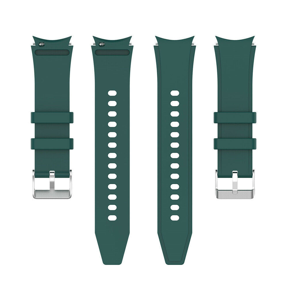 samsung-galaxy-watch-4-siliconen-bandje-donkergroe