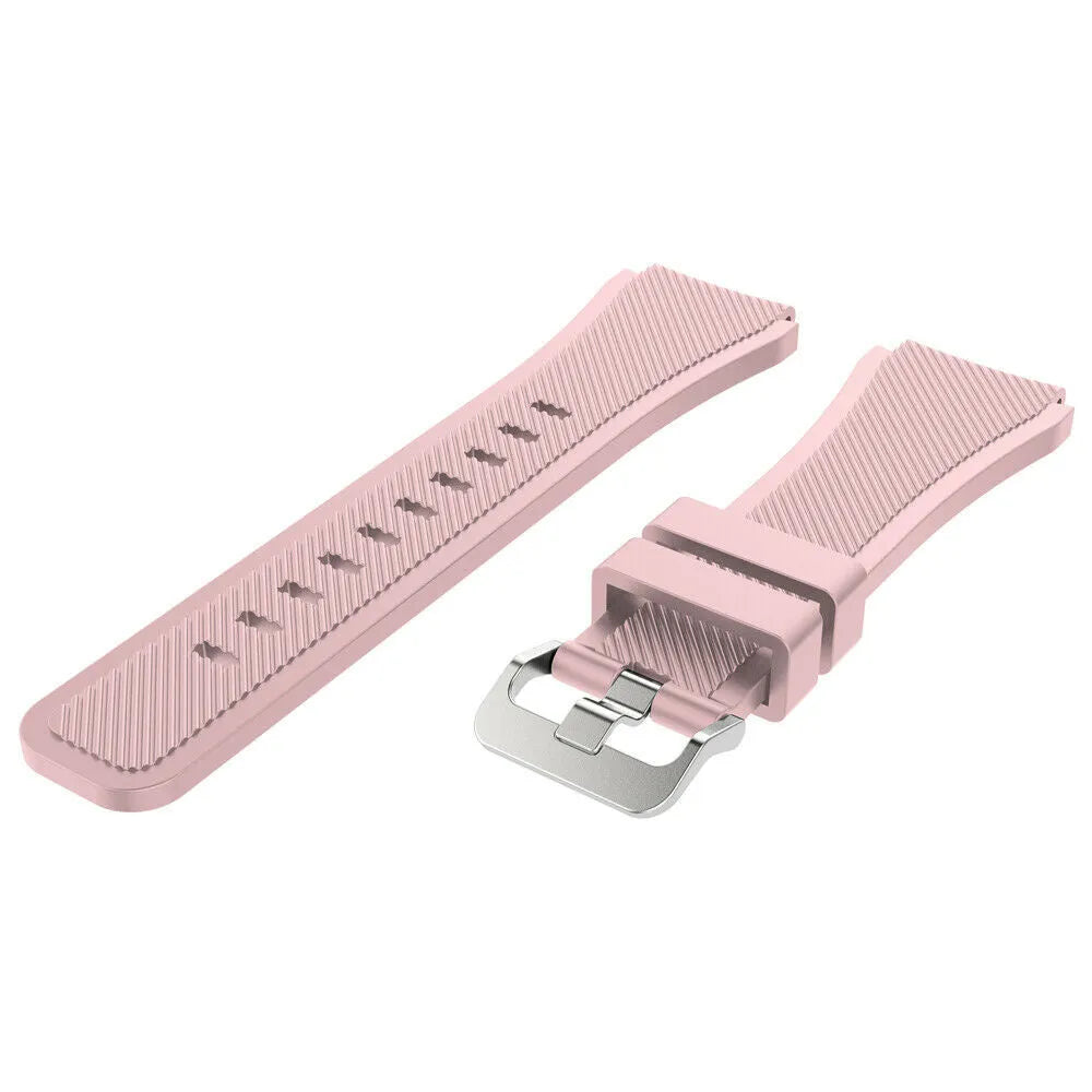 Oppo Watch X Twill Silicone Strap (Pink)