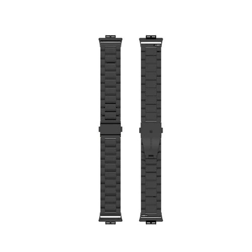 Steel Strap, laid flat, separate parts, top and underside view