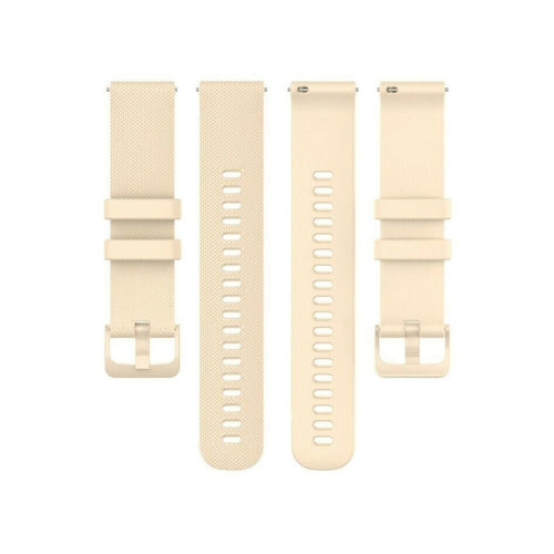 Huawei Watch GT 3 Pro 46mm Premium Silicone Strap (Beige)