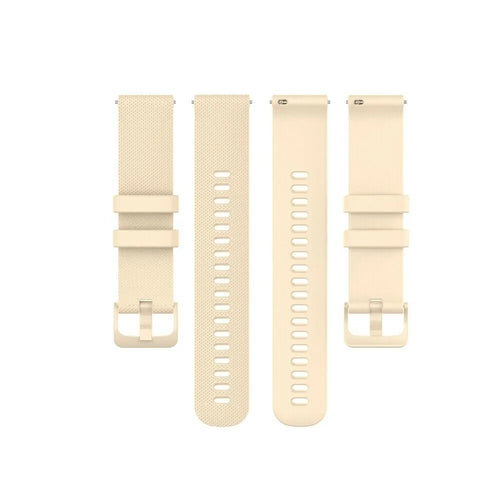 Amazfit Bip 6 Premium Silicone Strap (Beige)