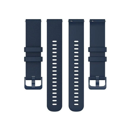 Amazfit GTS 3 Premium Silicone Strap (Dark Blue)