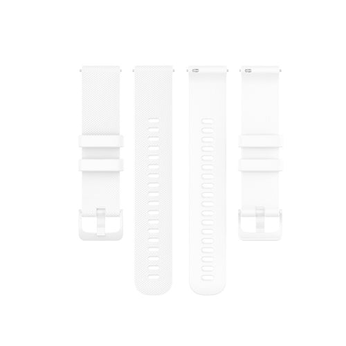 Samsung Galaxy Watch 4 Classic 42mm Premium Silicone Strap (White)