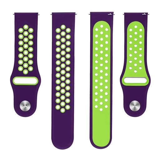 Amazfit Bip 3 (Pro) Sport Strap (Purple/Green)