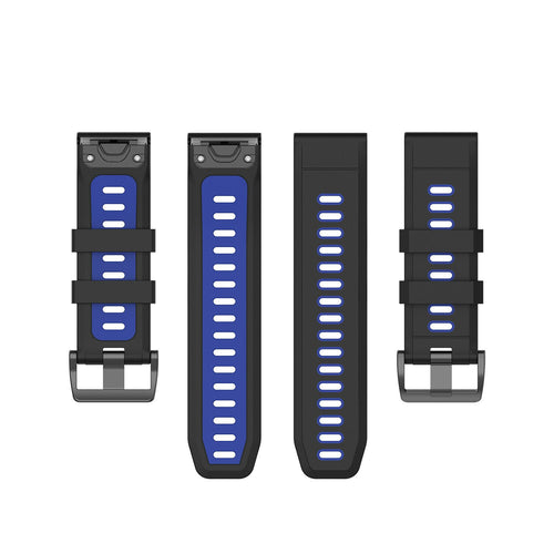 Garmin Descent MK2(i) Sport Strap with Buckle (Black/Blue)