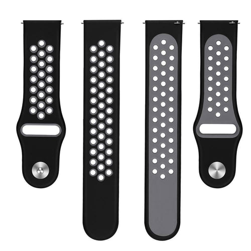 Withings ScanWatch Nova Sport Strap (Black/Grey)