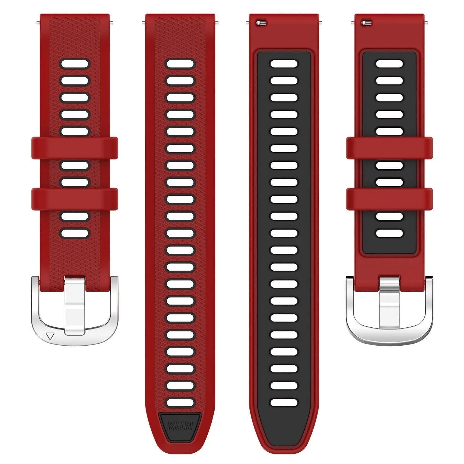 Coros Apex 42mm Sport Strap With Buckle (Red/Black)