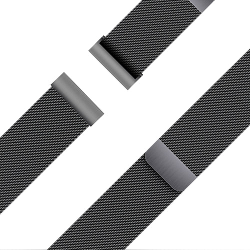 Bandz Garmin Bounce 2 Milanese Loop Strap (Black)
