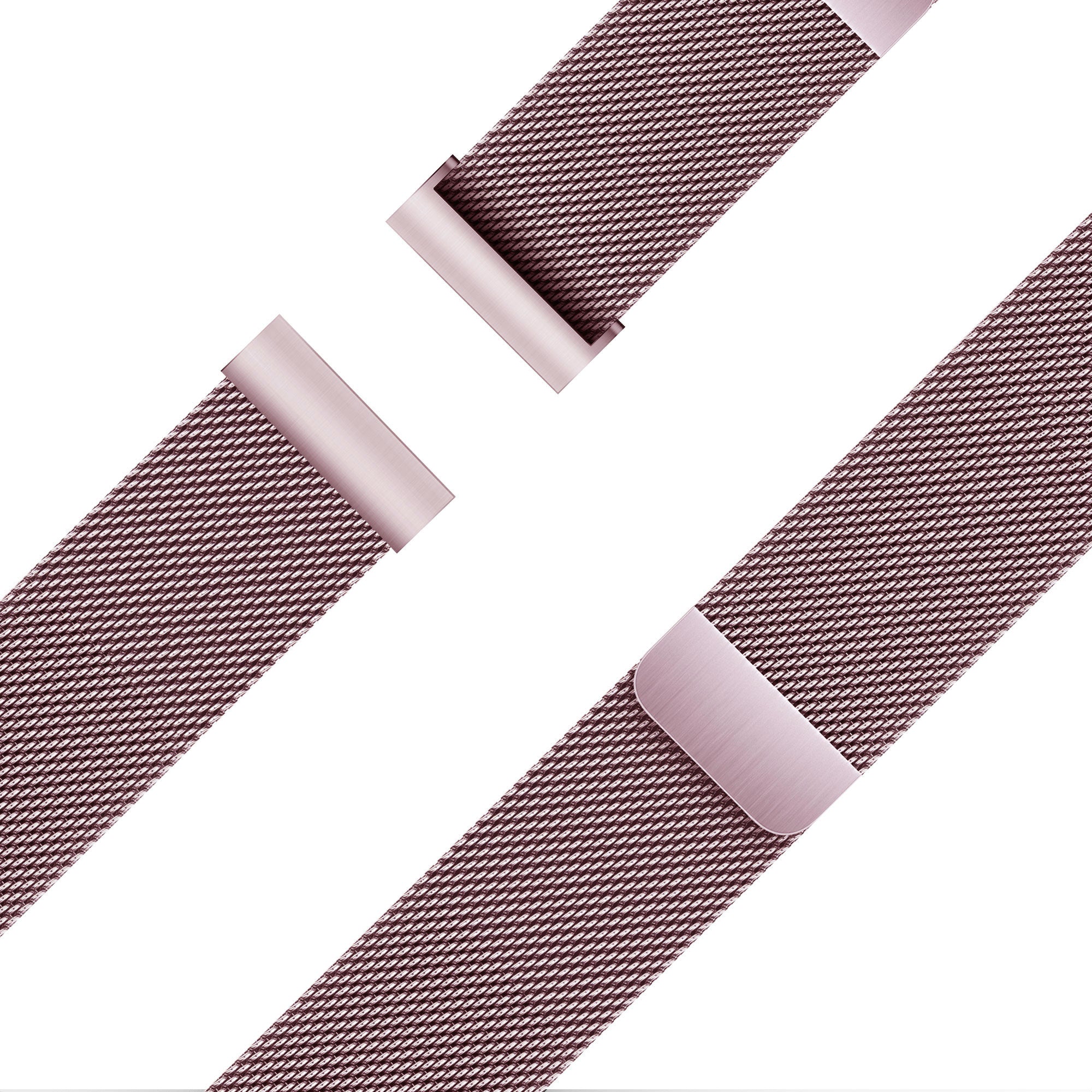 Bandz Garmin Venu 2s Milanese Loop Strap (Pink)