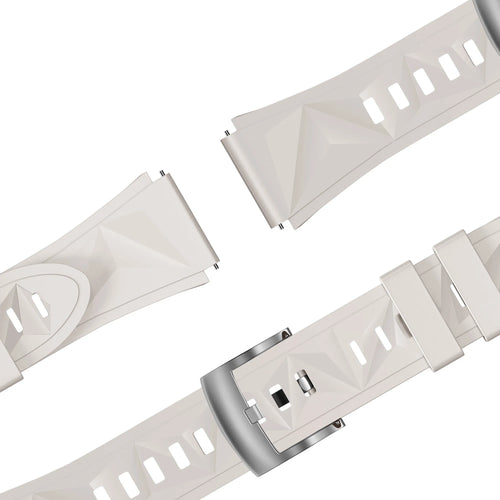 Bandz Fossil Gen 6 - 42mm Silicone Strap 'Easy Fit' (Starlight)