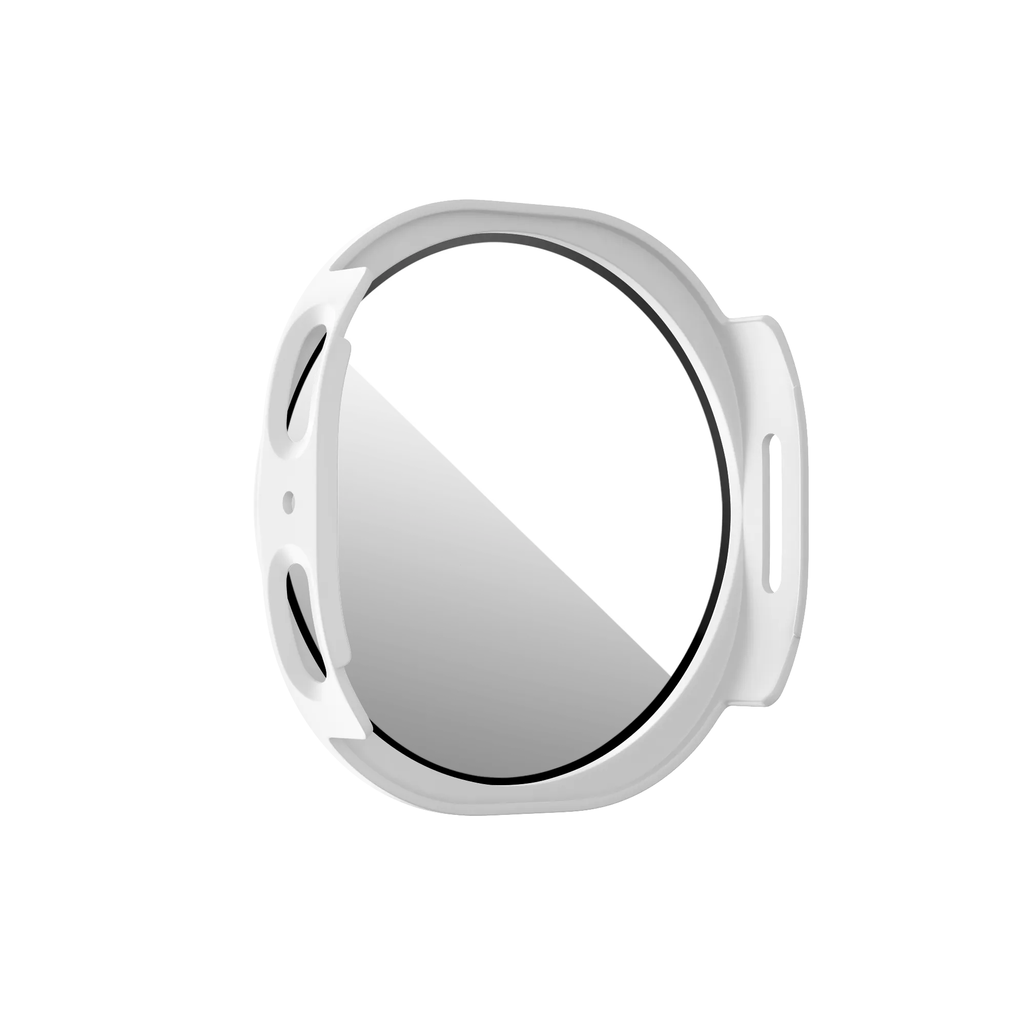 Bandz Samsung Galaxy Watch 8 - 40mm PC Cover with Glass (White)