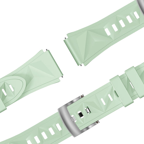 Bandz Withings ScanWatch 2 - 38mm Silicone Strap 'Easy Fit' (Light Green)