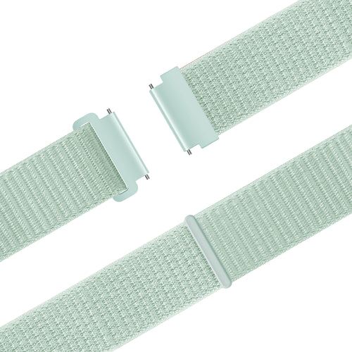 Bandz Samsung Galaxy Watch 7 - 44mm Nylon Strap 'Easy Fit' (Light Green)