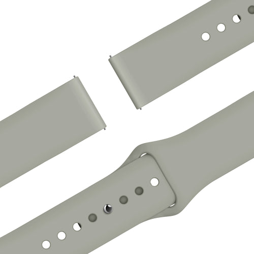 Bandz Huawei Watch GT 5 Pro - 42mm Sport Strap 'Easy Fit' (Light Grey)