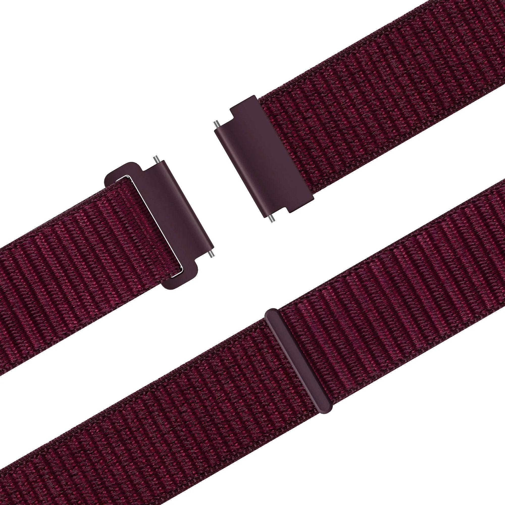 Bandz ICE Smart SQ 2.0 Square 1.70 Nylon Strap 'Easy fit' (Plum)
