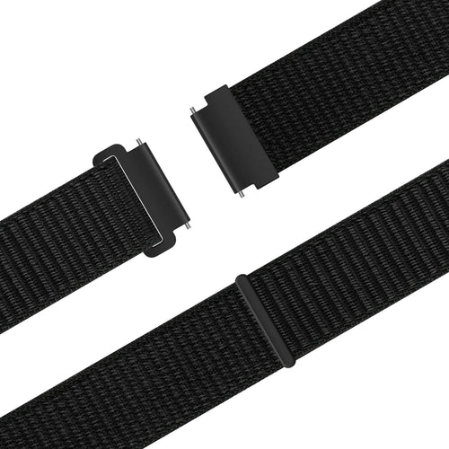 Bandz Polar Pacer Nylon Strap 'Easy Fit' (Black)