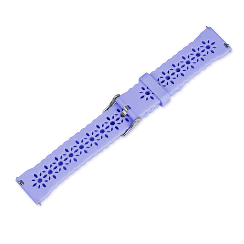 Withings Steel HR Sport Patterned Silicone Strap (Lilac)