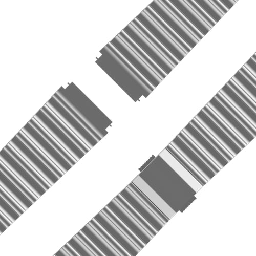 Bandz Polar Grit X Premium Steel Strap 'Ocean' (Titanium)