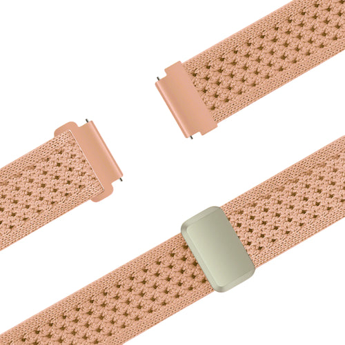 Bandz Huawei Watch GT 5 Pro - 42mm Vintage Nylon Strap (Antique Pink)
