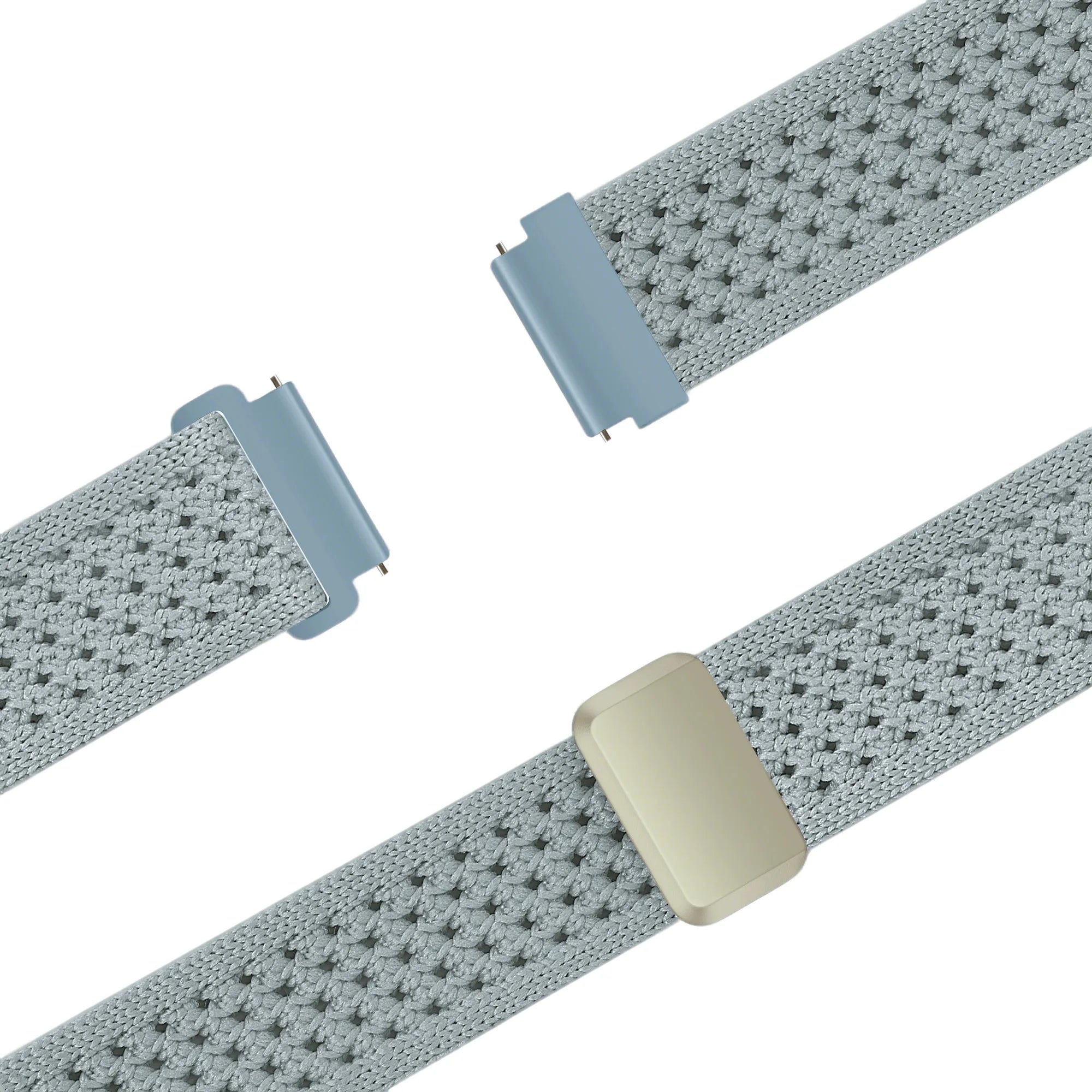 Bandz Fossil Gen 6 - 42mm Vintage Nylon Strap (Light Blue)