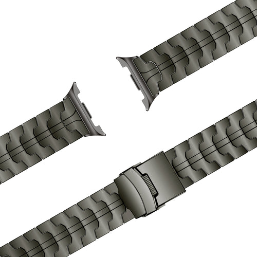 Bandz Samsung Galaxy Watch 8 Classic Steel Strap 'Iron' (Graphite)