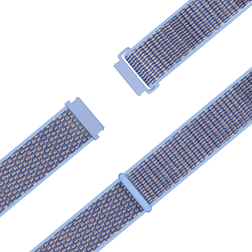 Bandz Garmin Forerunner 170 Nylon Loop Strap (Azure Blue)