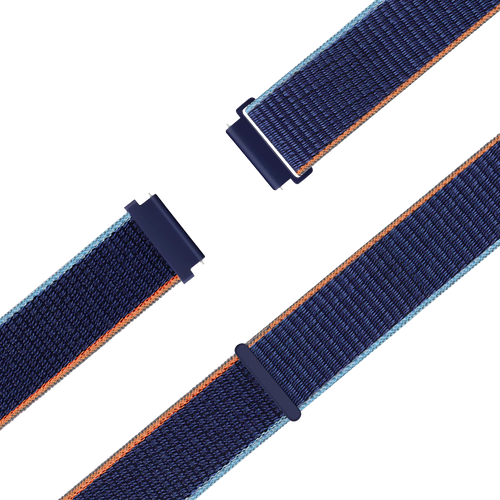 Bandz Garmin Forerunner 70 Nylon Loop Strap (Blue Mix)
