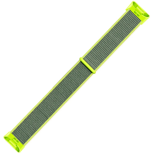Nylon Strap, fluorescent, laid flat, joined, 45° top view