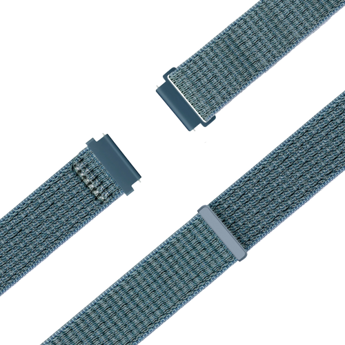 Bandz Garmin Forerunner 265s Nylon Loop Strap (Green-Grey)