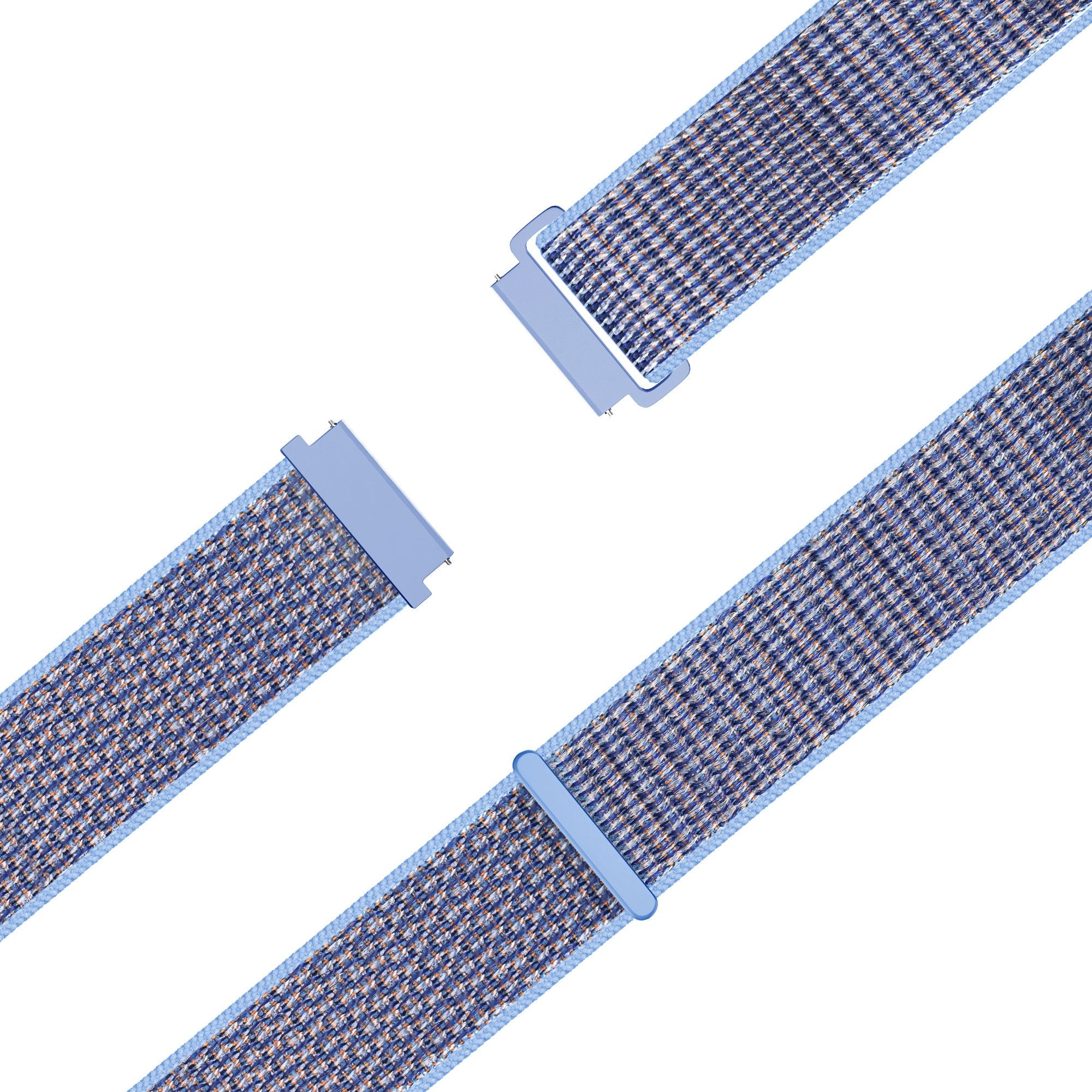 Bandz Garmin Forerunner 55 Nylon Loop Strap (Azure Blue)