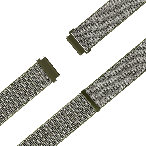 Bandz Garmin Forerunner 170 Nylon Loop Strap (Olive Green)