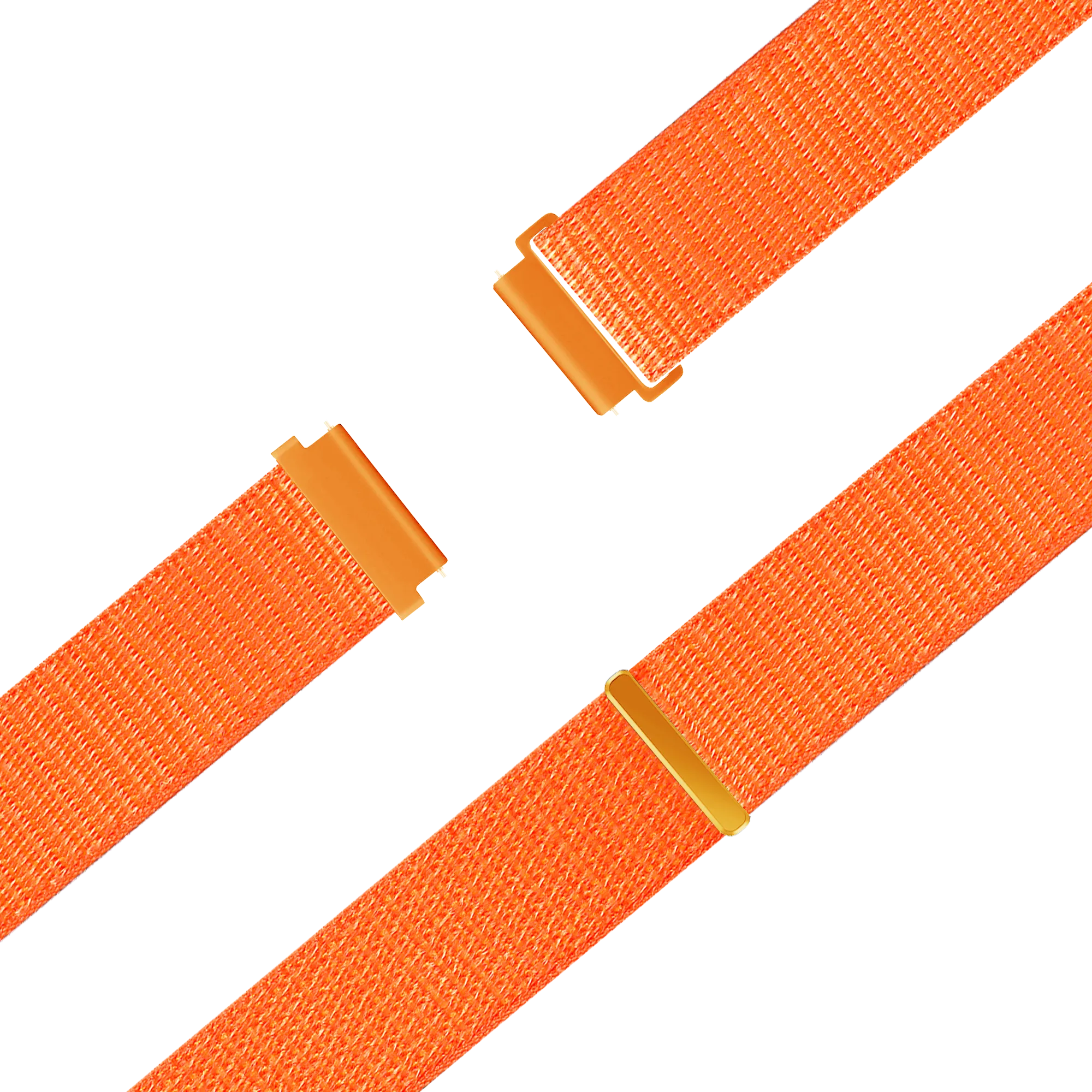 Bandz Garmin Forerunner 570 - 47mm Nylon Loop Strap (Orange)