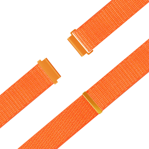 Bandz Garmin Venu 2 Nylon Loop Strap (Orange)