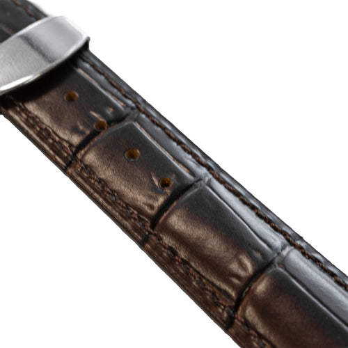 Withings Steel HR Sport Luxury Leather Strap (Dark Brown)