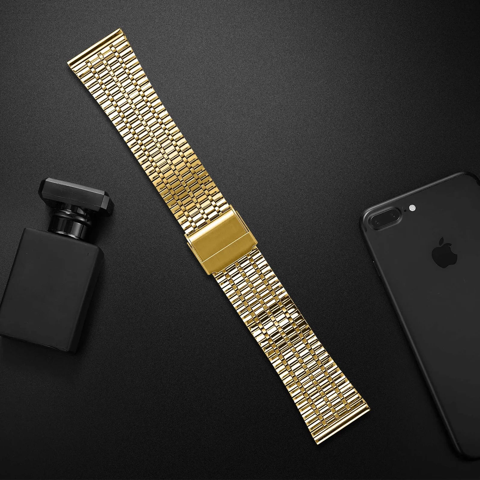 Amazfit Bip U (Pro) Fine Steel Strap (Gold)