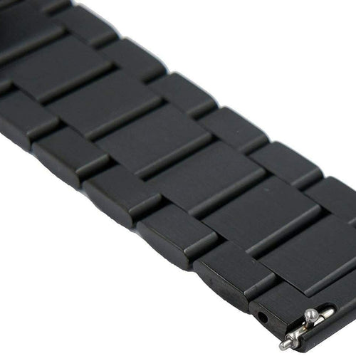Garmin Forerunner 255 Steel Strap (Black)