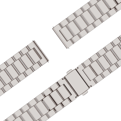 Bandz Garmin Forerunner 170 Steel Strap 'Classic' (Starlight)