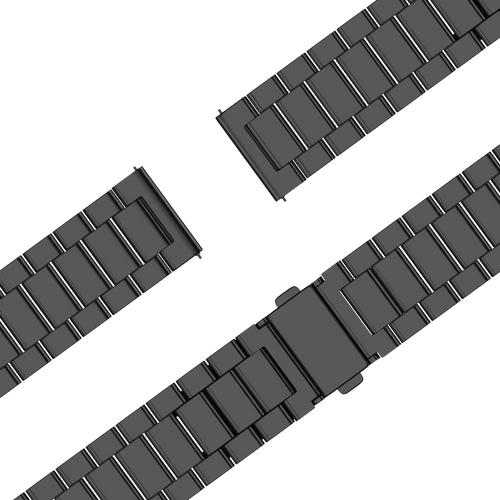 Bandz Garmin Forerunner 170 Steel Strap 'Classic' (Black)
