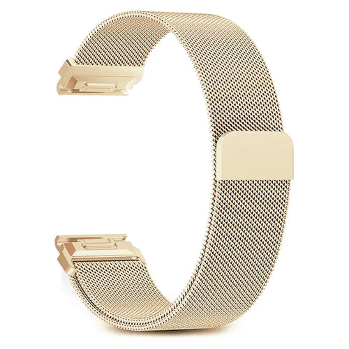 Garmin Approach S70 - 42mm Premium Milanese Strap (Champagne)