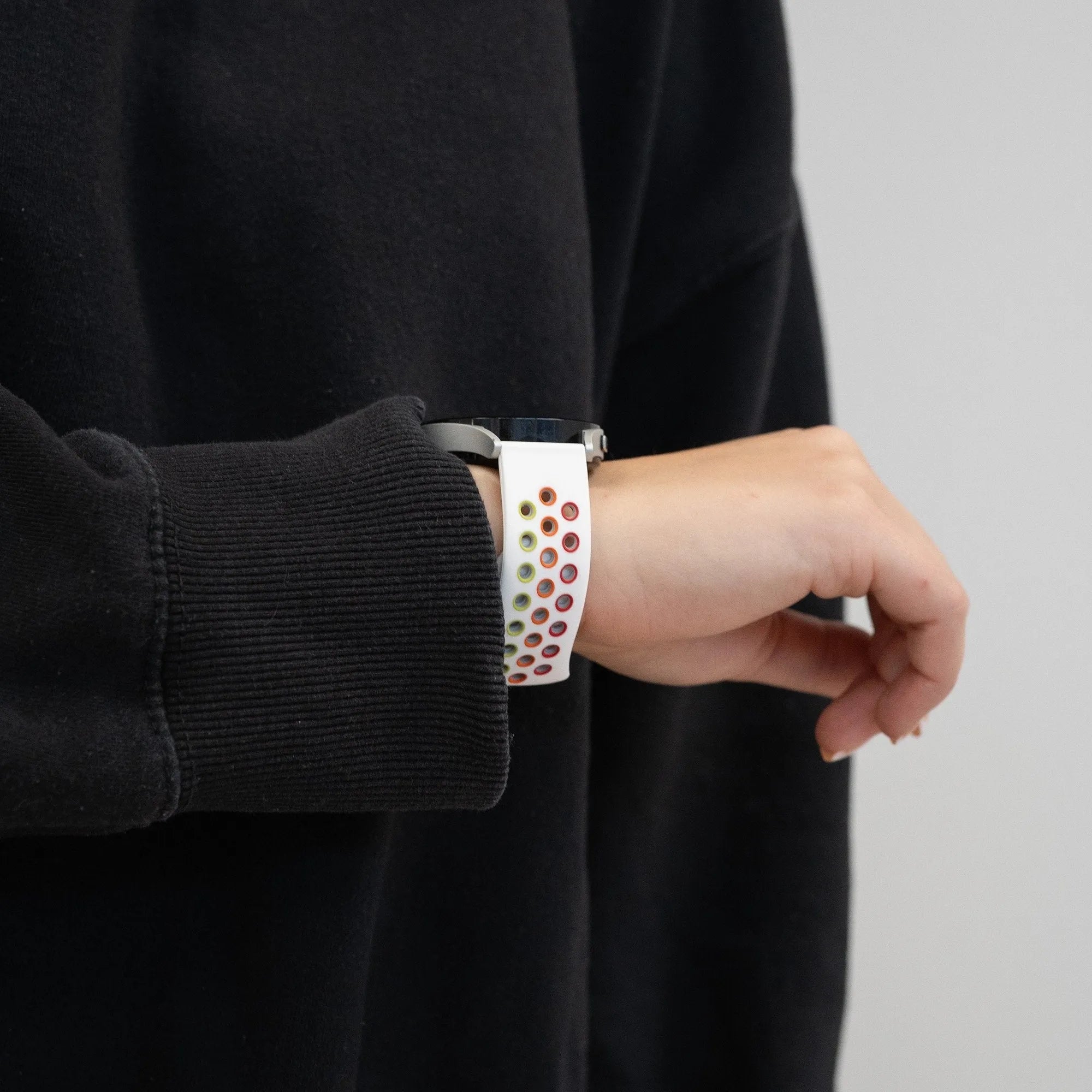 Bandz Coros Apex 2 Sport Strap 'Deluxe' (White/Colourful)