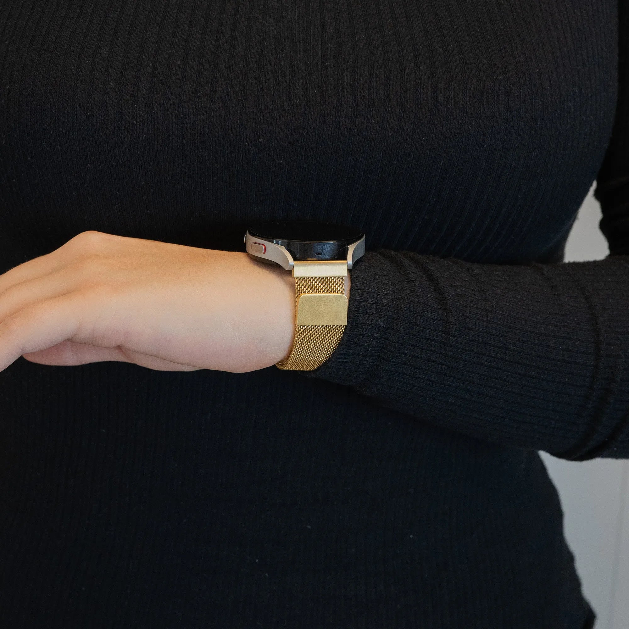 Bandz Maoo Ventura Milanese Loop Strap (Gold)