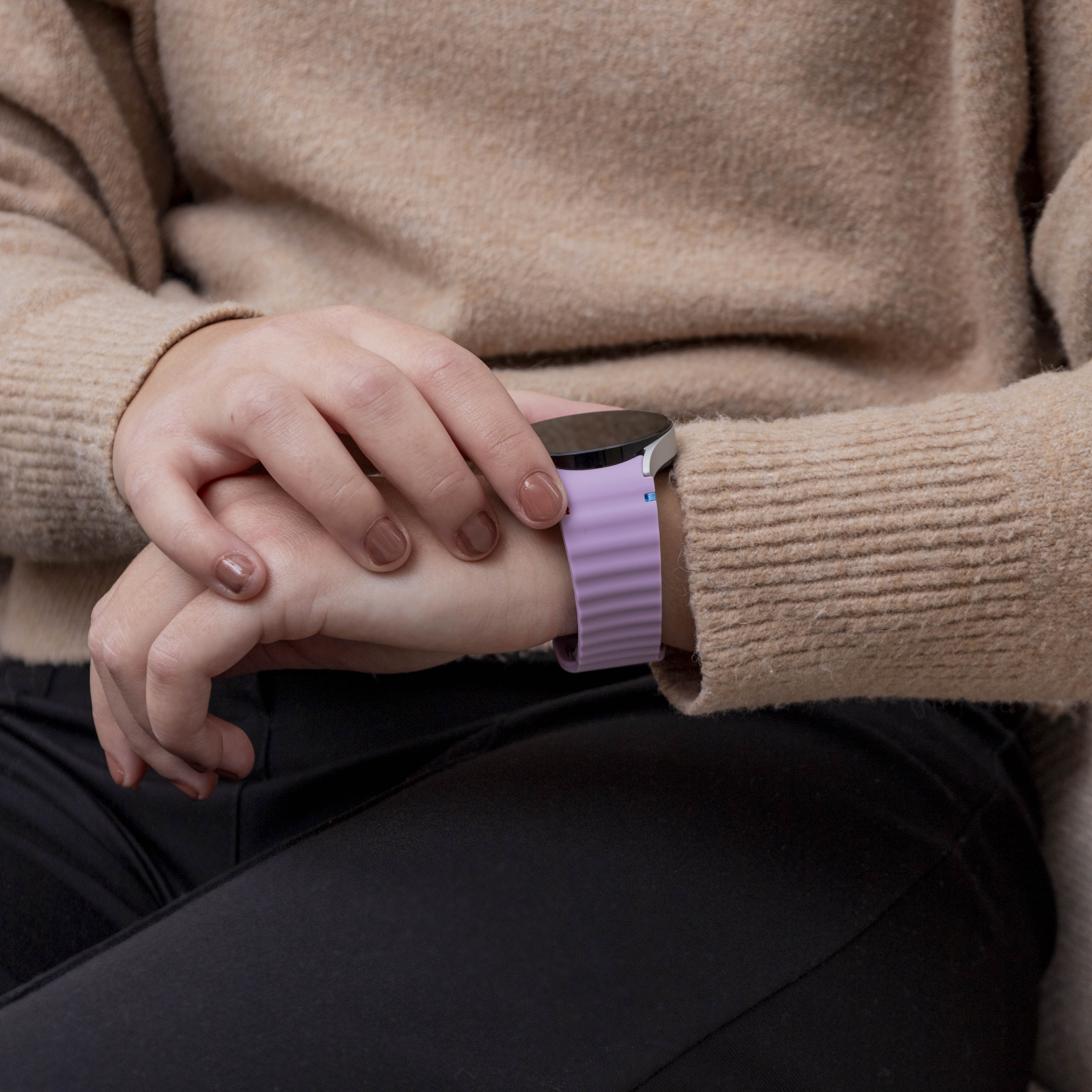 Samsung Galaxy Watch 4 44mm Wave Strap (Lavender)