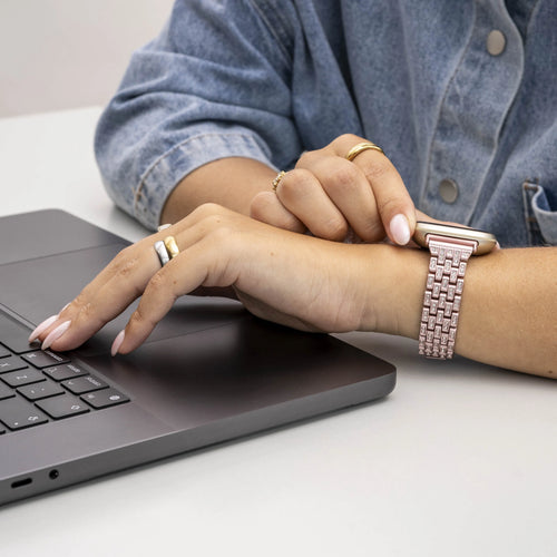 Diamond Steel Strap, lifestyle photo