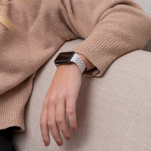 Samsung Galaxy Fit 3 Breathable Silicone Strap (Starlight)