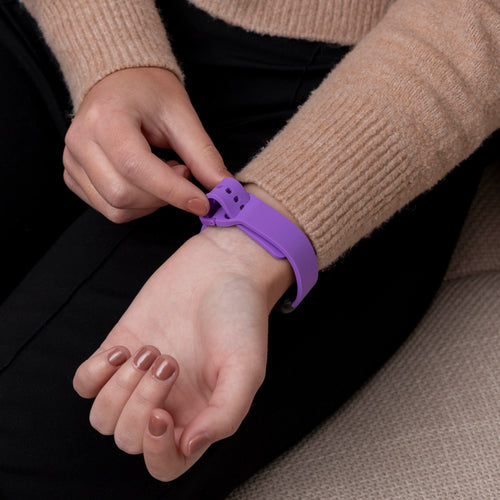 Samsung Galaxy Fit 3 Silicone Strap (Lila)