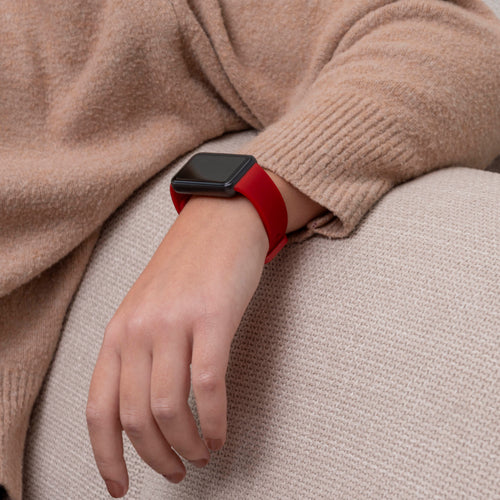 Samsung Galaxy Fit 3 Silicone Strap (Red)